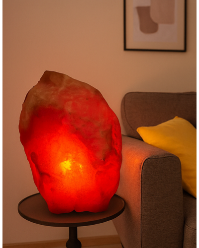 Lampa Solna Duża 40 KG 50 CM Kłodawa Polska Jonizacja Powietrza Zdrowie