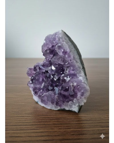 Ametyst Szczotka 600 gramów 11 cm Stojąca Brazylia Wysoka Jakość