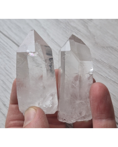 Wysokiej Jakości Kryształ Górski +/- 6 cm 80 gramów Brazylia