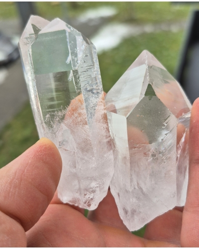 Wysokiej Jakości Kryształ Górski +/- 6 cm 80 gramów Brazylia