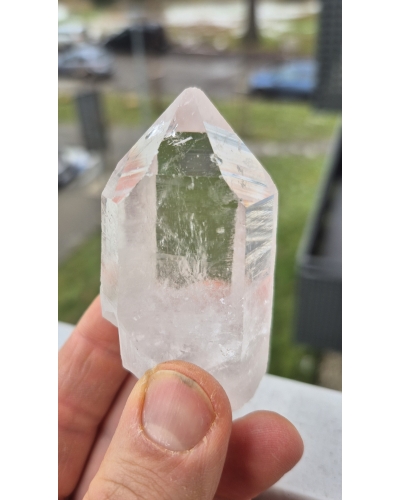 Wysokiej Jakości Kryształ Górski +/- 6 cm 80 gramów Brazylia