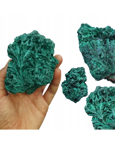 Malachit Krystaliczny +/- 8 cm 100-150 gramów Kongo Minerał Energia