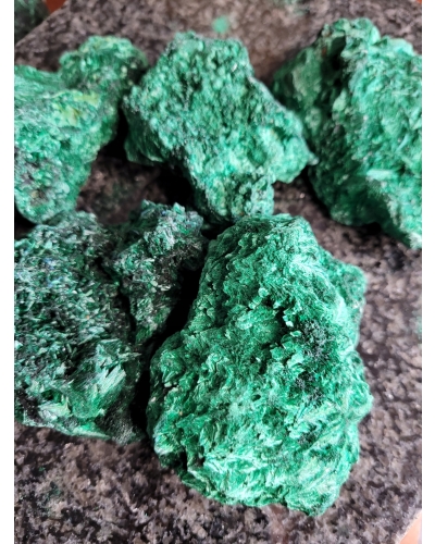 Malachit Krystaliczny +/- 8 cm 100-150 gramów Kongo Minerał Energia