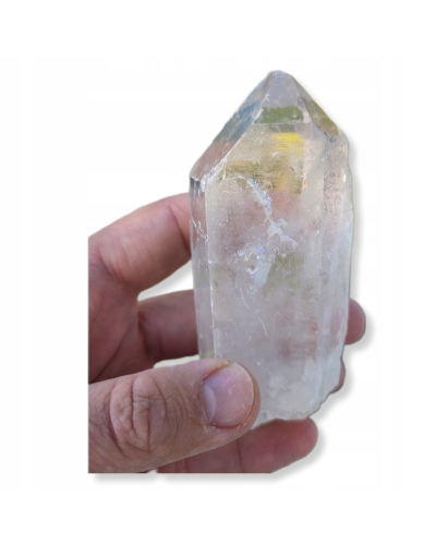 Kryształ Górski +/- 0.3 KG 8 cm Brazylia Minerał Energia Czysty Szpic