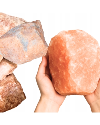 Duża Bryła Solna +/- 20 KG 30 CM Sól Kłodawska Polska Grota Solna Kruchy