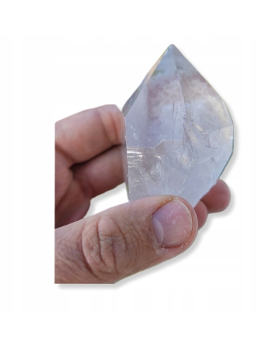 Kryształy Górskie +/- 150 gramów 6 cm Brazylia Minerał Cysty Szpic Stojące