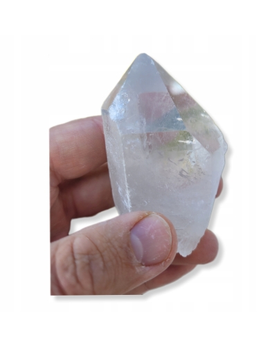 Kryształy Górskie +/- 150 gramów 6 cm Brazylia Minerał Cysty Szpic Stojące