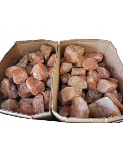 Bryły Soli 20KG Sól Kłodawska Polska Karton Grota Solna Kruchy Solne Różowe