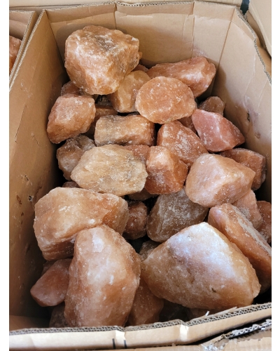 Bryły Soli 20KG Sól Kłodawska Polska Karton Grota Solna Kruchy Solne Różowe