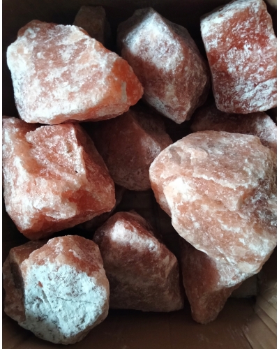 Bryły Soli 20KG Sól Kłodawska Polska Karton Grota Solna Kruchy Solne Różowe