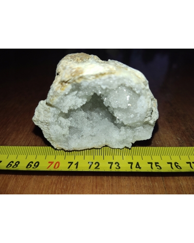 Geoda Kryształ Górski Całość 150 gram 5 cm Maroko