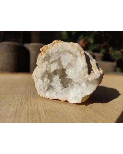 Geoda Kryształ Górski Całość 150 gram 5 cm Maroko