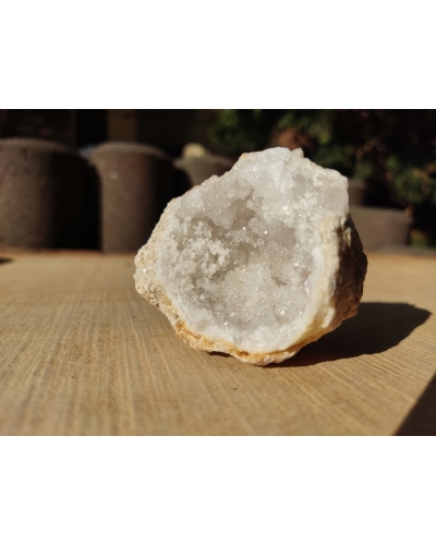 Geoda Kryształ Górski Całość 150 gram 5 cm Maroko