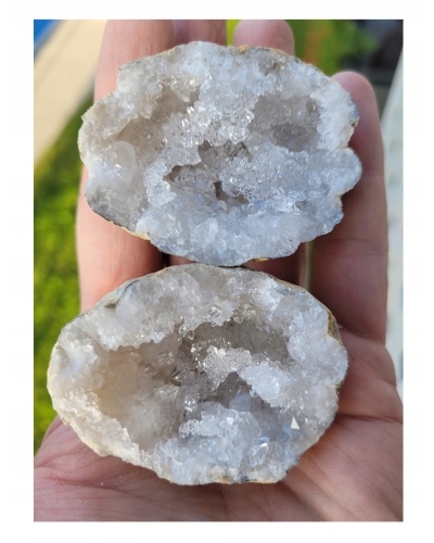 Geoda Kryształ Górski Całość 150 gram 5 cm Maroko