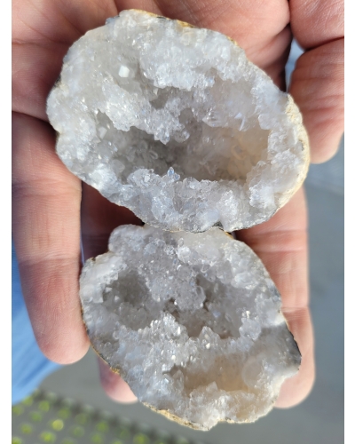 Geoda Kryształ Górski Całość 150 gram 5 cm Maroko