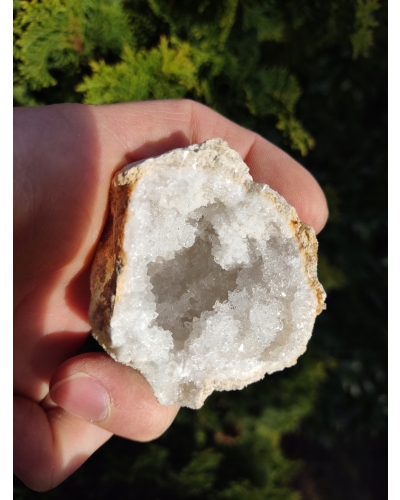 Geoda Kryształ Górski Całość 150 gram 5 cm Maroko