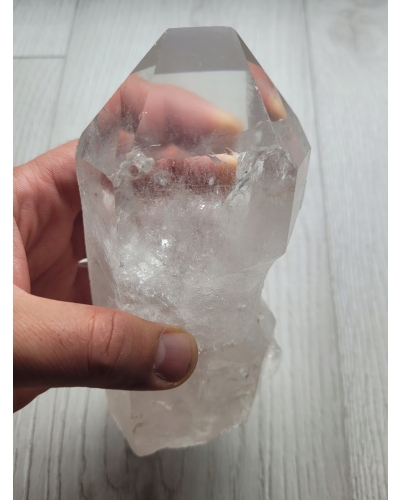 Kryształ Górski Szpic 1 KG 15 CM Brazylia Energia Minerał