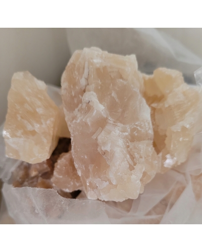 Kalcyt Żółty Polska 200 gramów 6 cm Bryłka