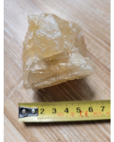 Kalcyt Żółty Polska 200 gramów 6 cm Bryłka