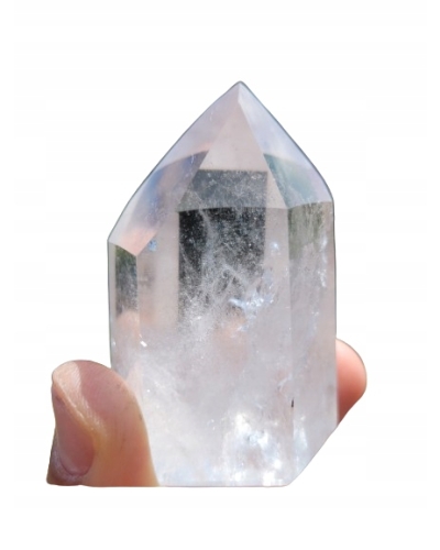 Kryształ Górski Obelisk +/- 70 gramów 5 cm Wysoka Jakość Brazylia