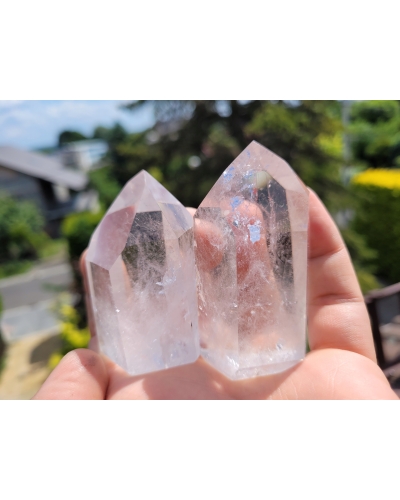 Kryształ Górski Obelisk +/- 70 gramów 5 cm Wysoka Jakość Brazylia