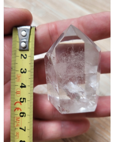 Kryształ Górski Obelisk +/- 70 gramów 5 cm Wysoka Jakość Brazylia