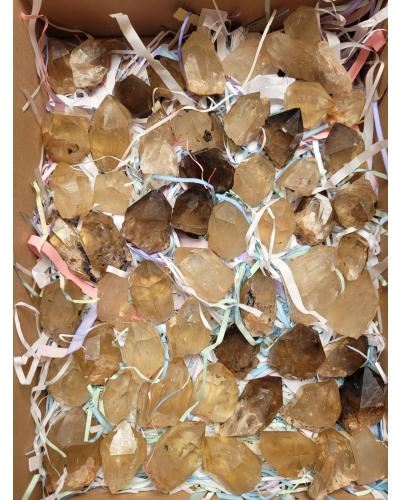 Cytryn Kryształ +/- 30 gramów 2 cm Naturalny Szpic Kongo