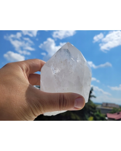 Kryształy Górskie +/- 0.7 KG 10 CM Brazylia Minerał