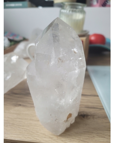 Kryształy Górskie +/- 0.7 KG 10 CM Brazylia Minerał