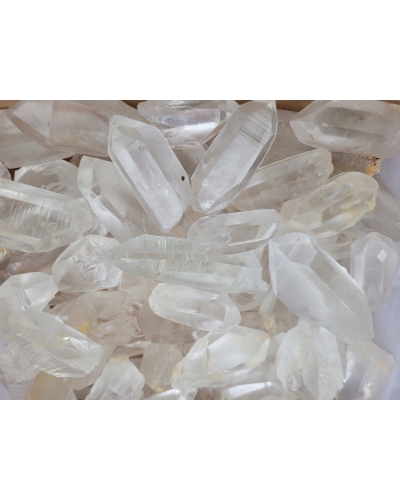 Kryształy Górskie Lemuriańskie +/- 30 g. 5 cm Czysty Szpic Brazylia Minerał