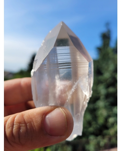 Kryształy Górskie Lemuriańskie +/- 30 g. 5 cm Czysty Szpic Brazylia Minerał