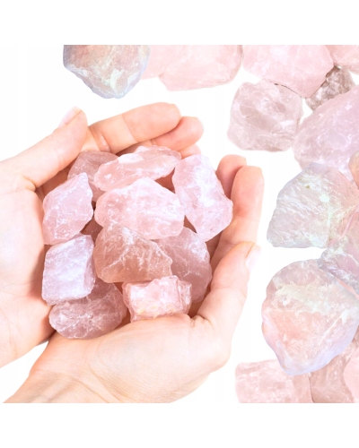 Kwarc różowy kamień naturalny leczniczy bryłka 30g 3cm Madagaskar