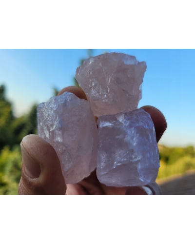 Kwarc różowy kamień naturalny leczniczy bryłka 30g 3cm Madagaskar