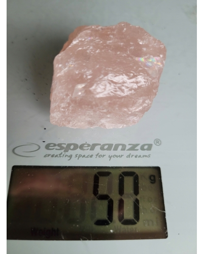 Kwarc różowy kamień naturalny leczniczy bryłka 30g 3cm Madagaskar