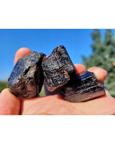 Turmalin Bryłki +/- 30 gramów 3 cm Namibia