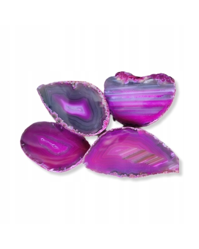 Agat Różowy +/- 150 gramów ok. 7 cm Brazylia Minerał Energia