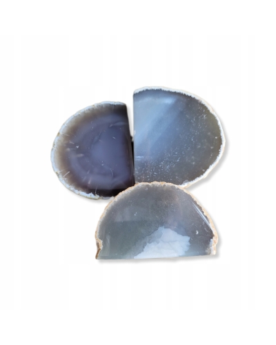 Agat Szary +/- 150 gramów ok. 7 cm Brazylia Minerał Energia