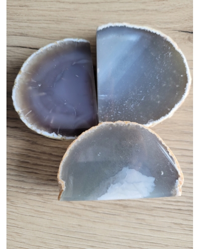 Agat Szary +/- 150 gramów ok. 7 cm Brazylia Minerał Energia