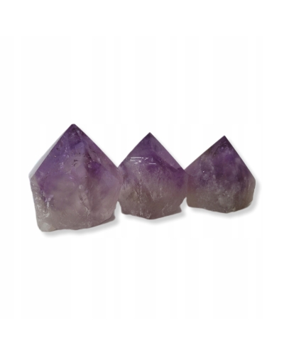 Ametyst Obelisk +/- 150 gramów 5 cm Brazylia Czysty Szpic PREZENT