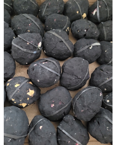 Geoda Kwarcowa +/- 150 gramów 5 cm Maroko Fiolet Srebrny Kryształ PREZENT