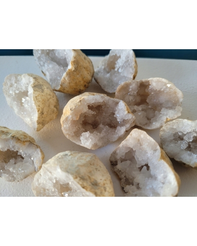 Geoda Kryształ Górski Całość 60 gramów 4 cm Maroko