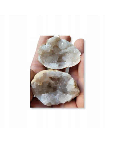 Geoda Kryształ Górski Całość 60 gramów 4 cm Maroko