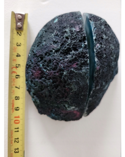 Agat Turkus +/- 150 gramów ok. 7 cm Brazylia Minerał Energia