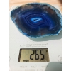 Agat Niebieski +/- 150 gramów ok. 7 cm Brazylia Minerał Energia
