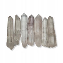 Kryształy Górskie +/- 6 cm 20 gramów Wisior Czyste Szpice Brazylia