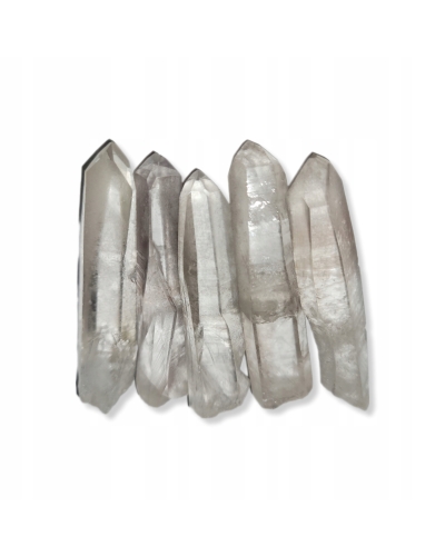 Kryształy Górskie +/- 6 cm 20 gramów Wisior Czyste Szpice Brazylia