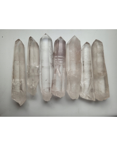 Kryształy Górskie +/- 6 cm 20 gramów Wisior Czyste Szpice Brazylia