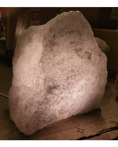 Lampa Solna Biała Kłodawa +/- 6 KG 20 cm Polska Jonizacja Powietrza