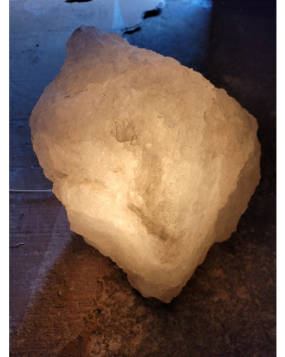 Lampa Solna Biała Kłodawa +/- 6 KG 20 cm Polska Jonizacja Powietrza