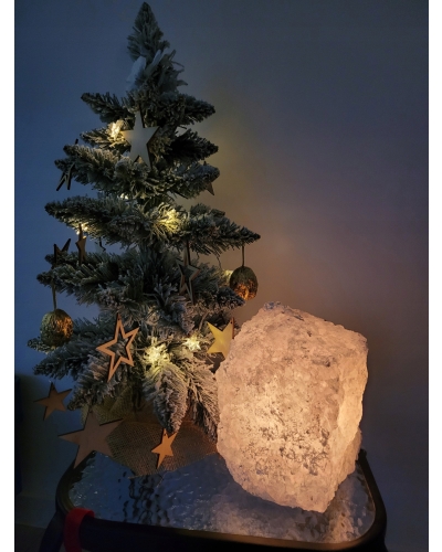 Lampa Solna Biała Kłodawa +/- 6 KG 20 cm Polska Jonizacja Powietrza